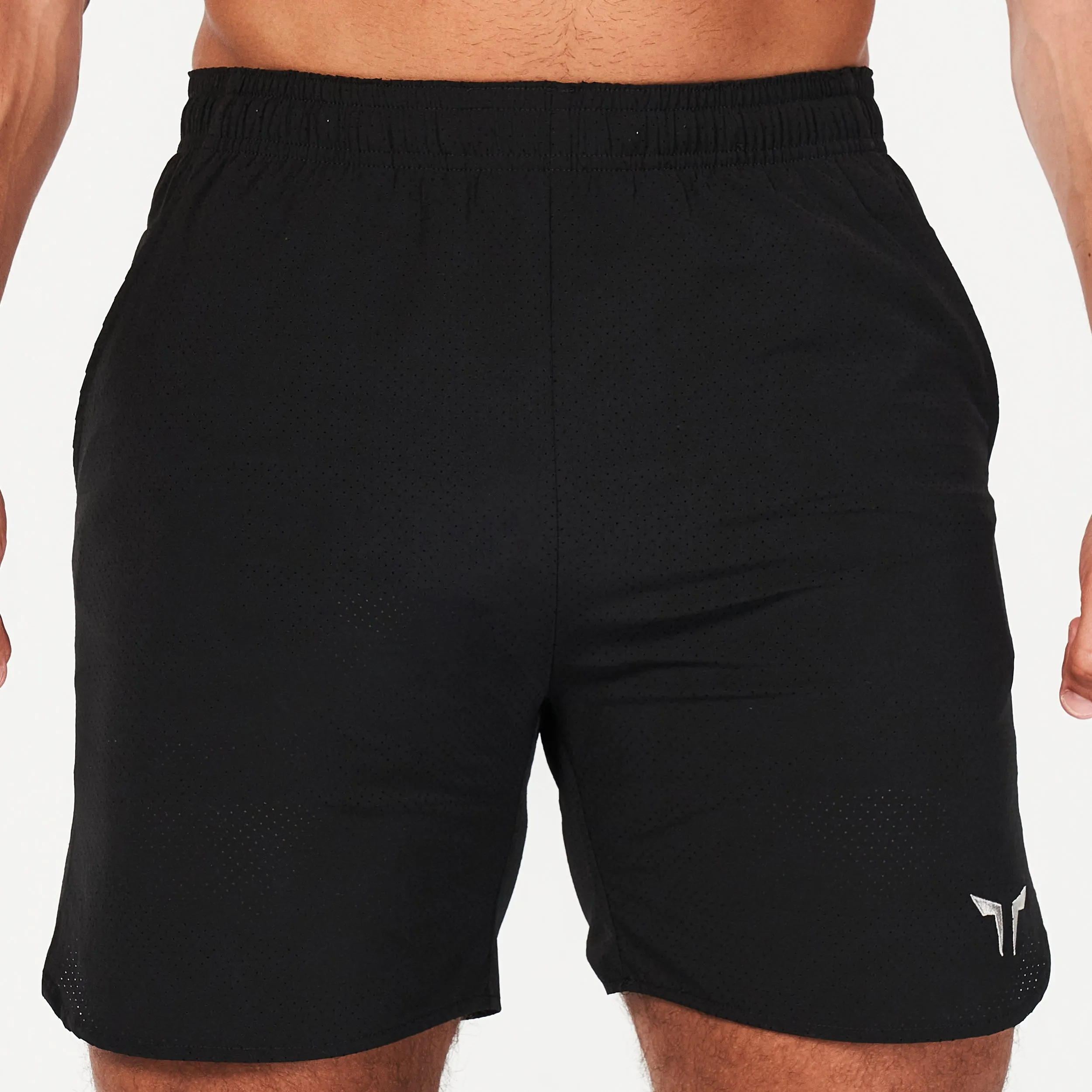 2-in-1 Dry Tech Shorts - Black