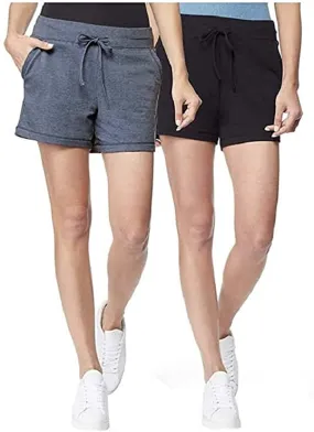 32 Degrees Women's Pull On Short 2-Pack