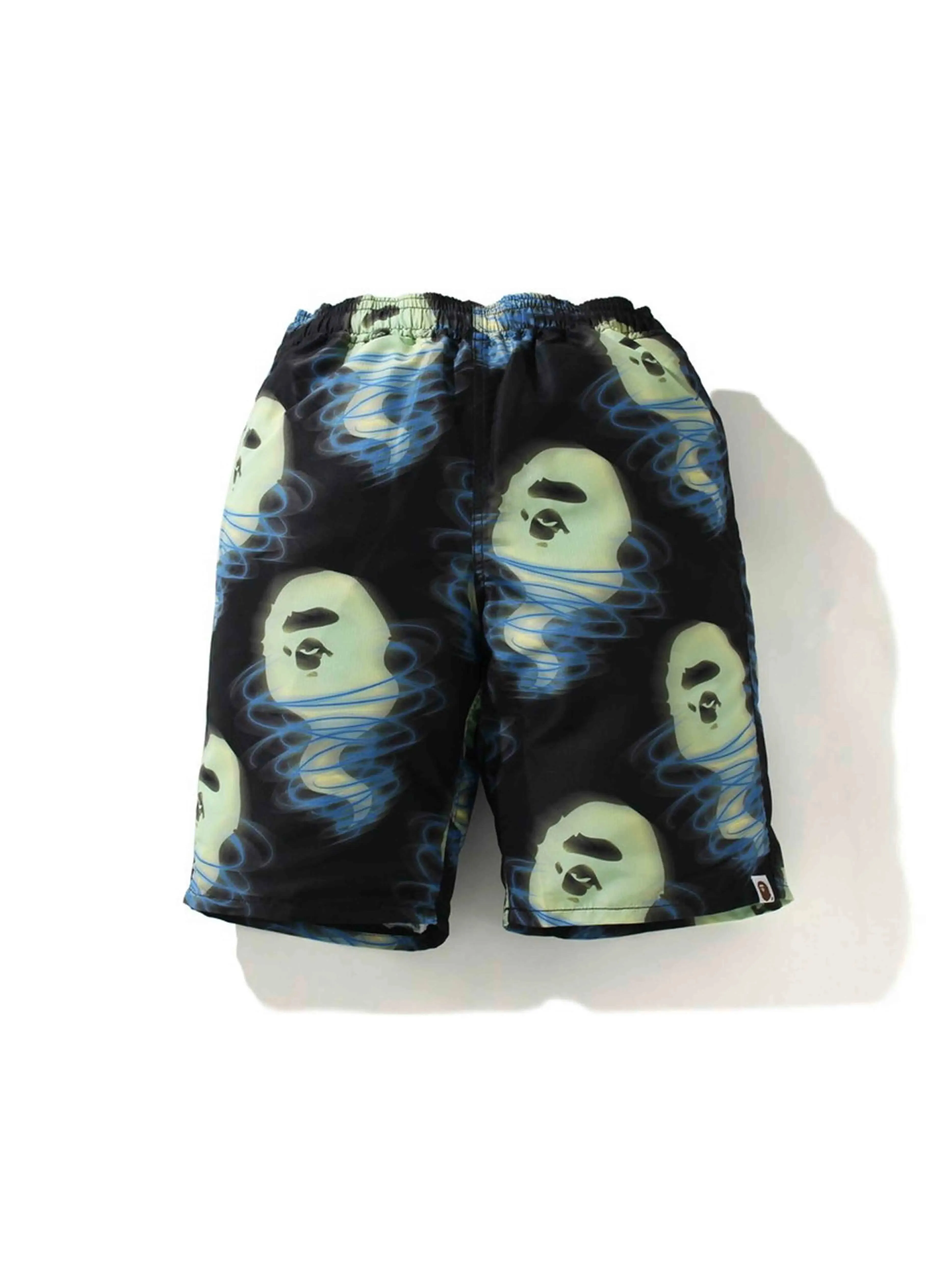 A Bathing Ape BAPE Storm Track Shorts Black