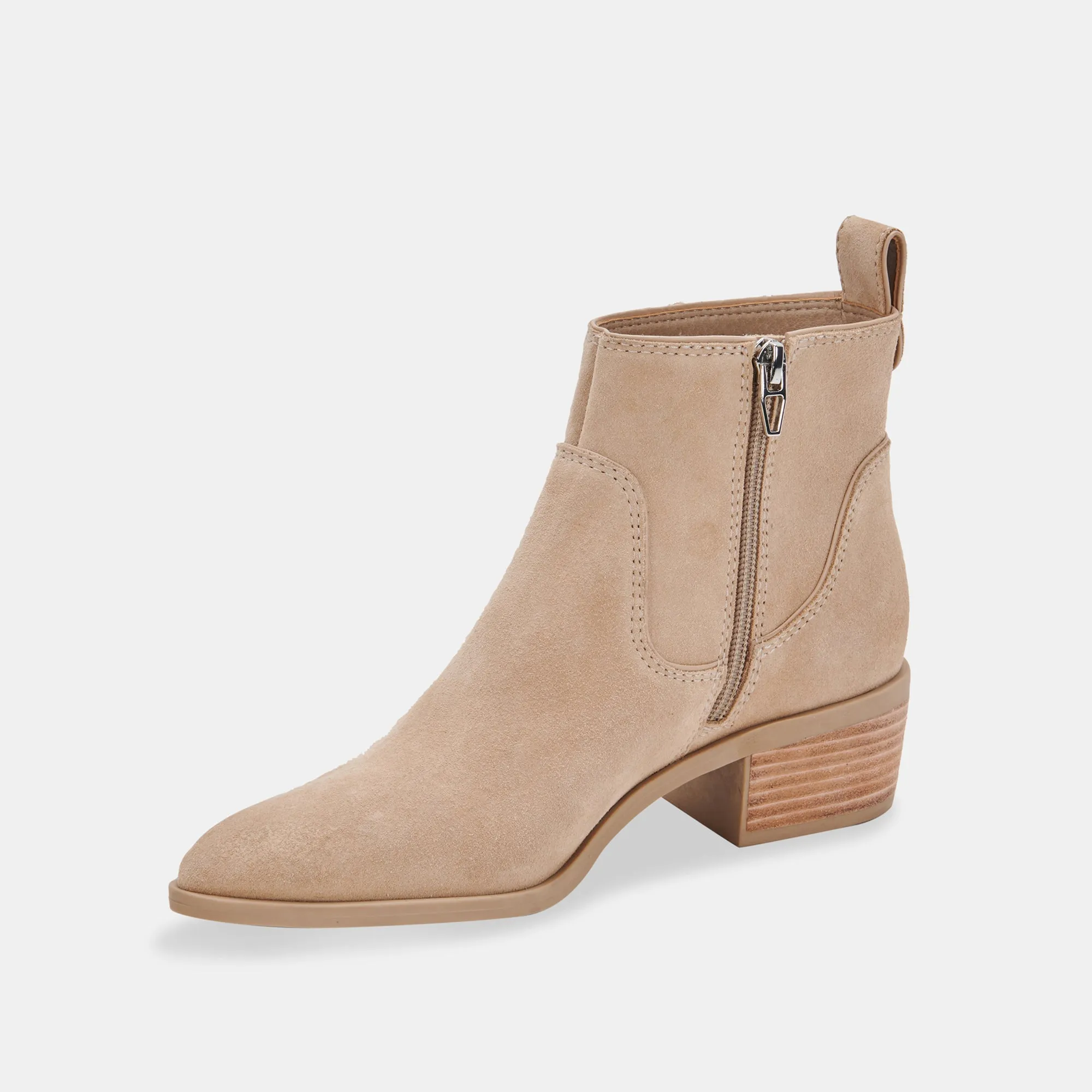 ABLE BOOTIES DUNE SUEDE re:vita