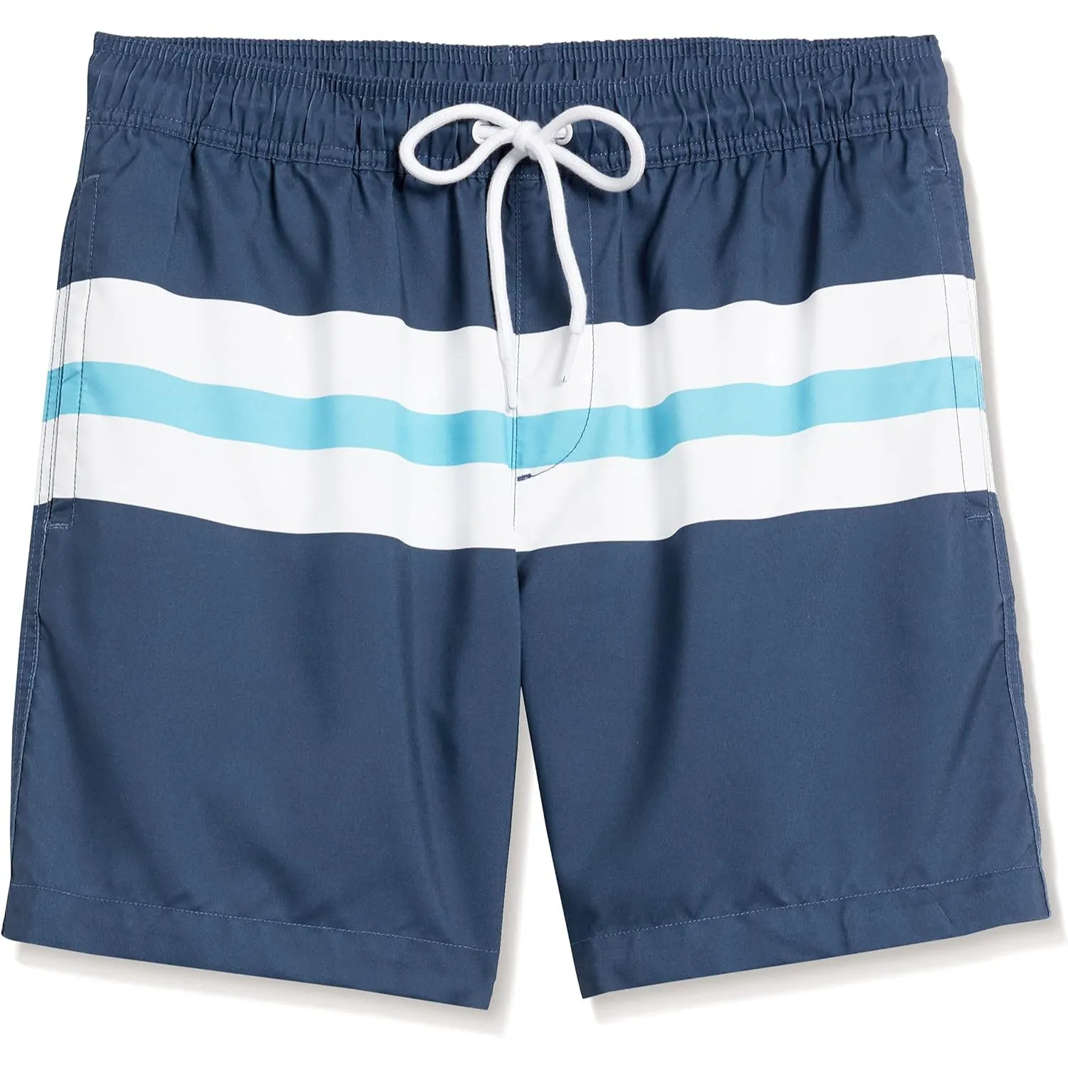 Adjustable Drawstring Swim Trunks