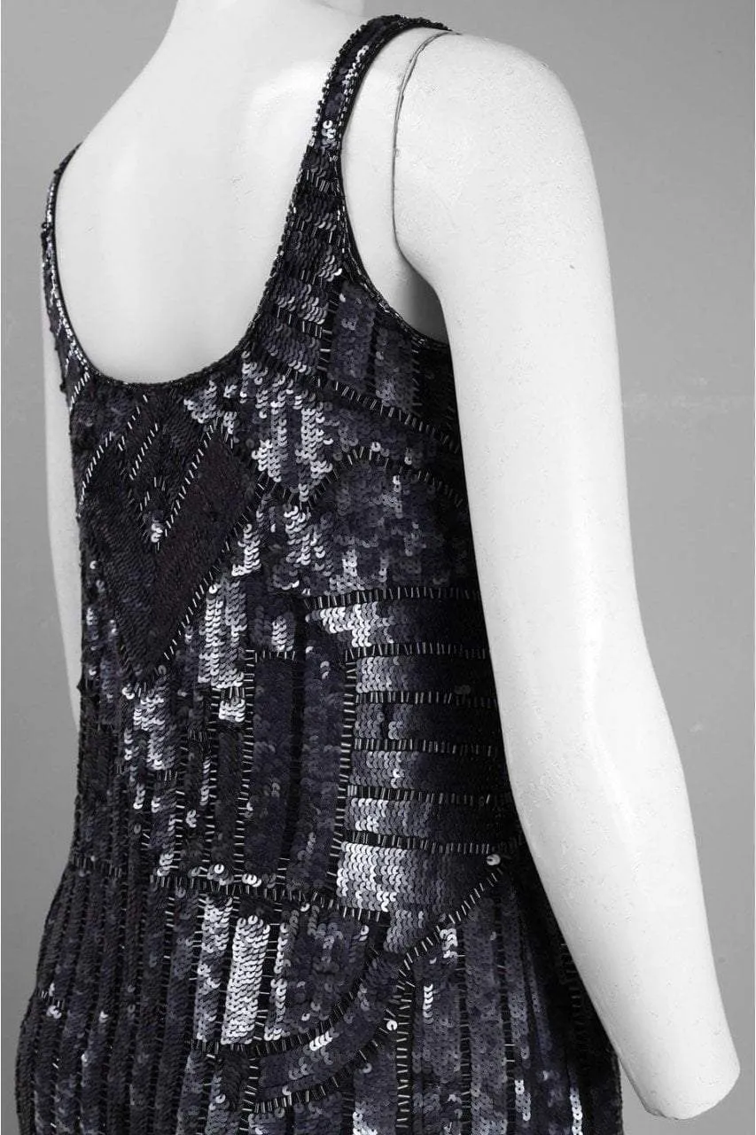 Adrianna Papell - Full Sequin Tank Style Dress 41886030