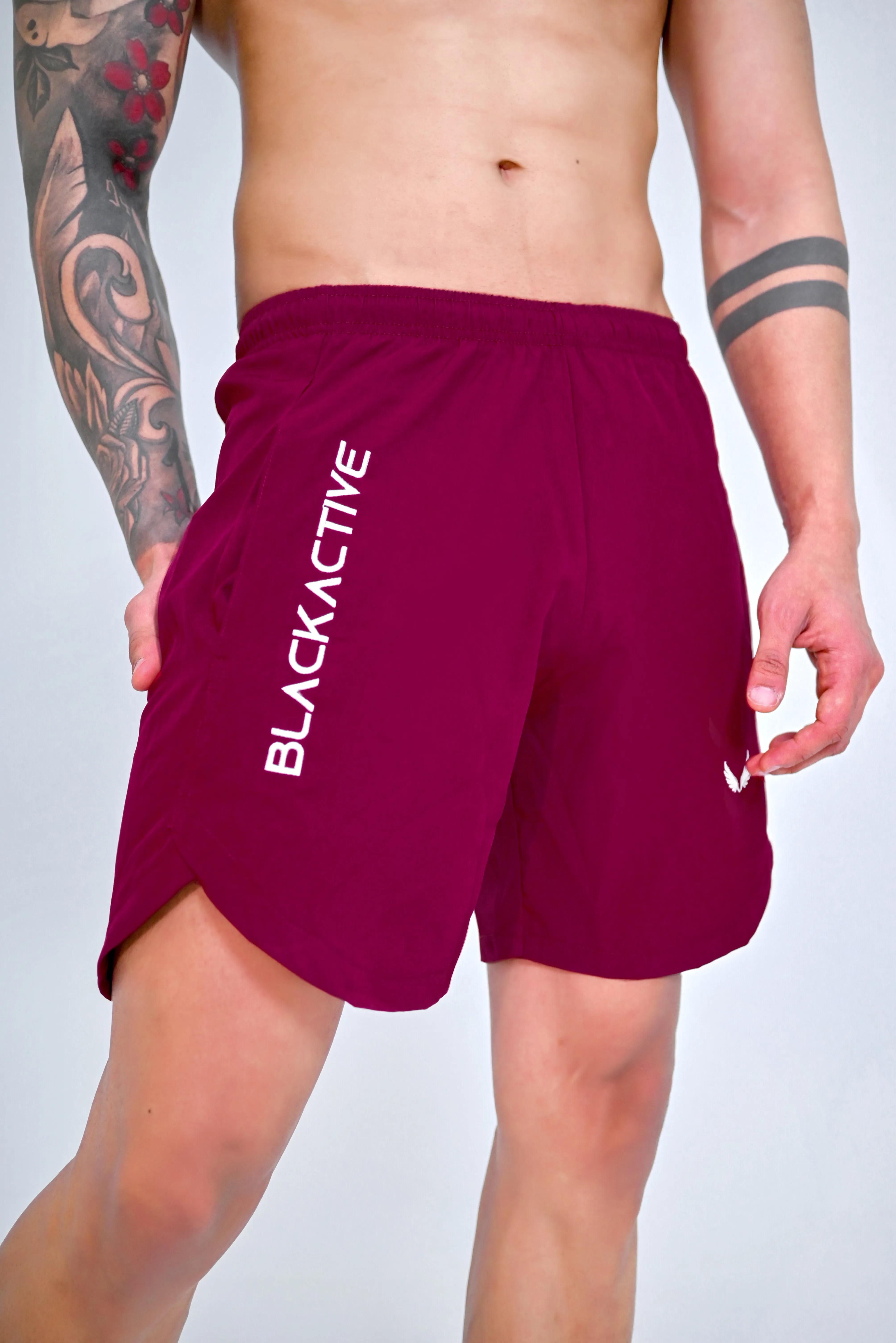 APEX SHORTS - MAROON