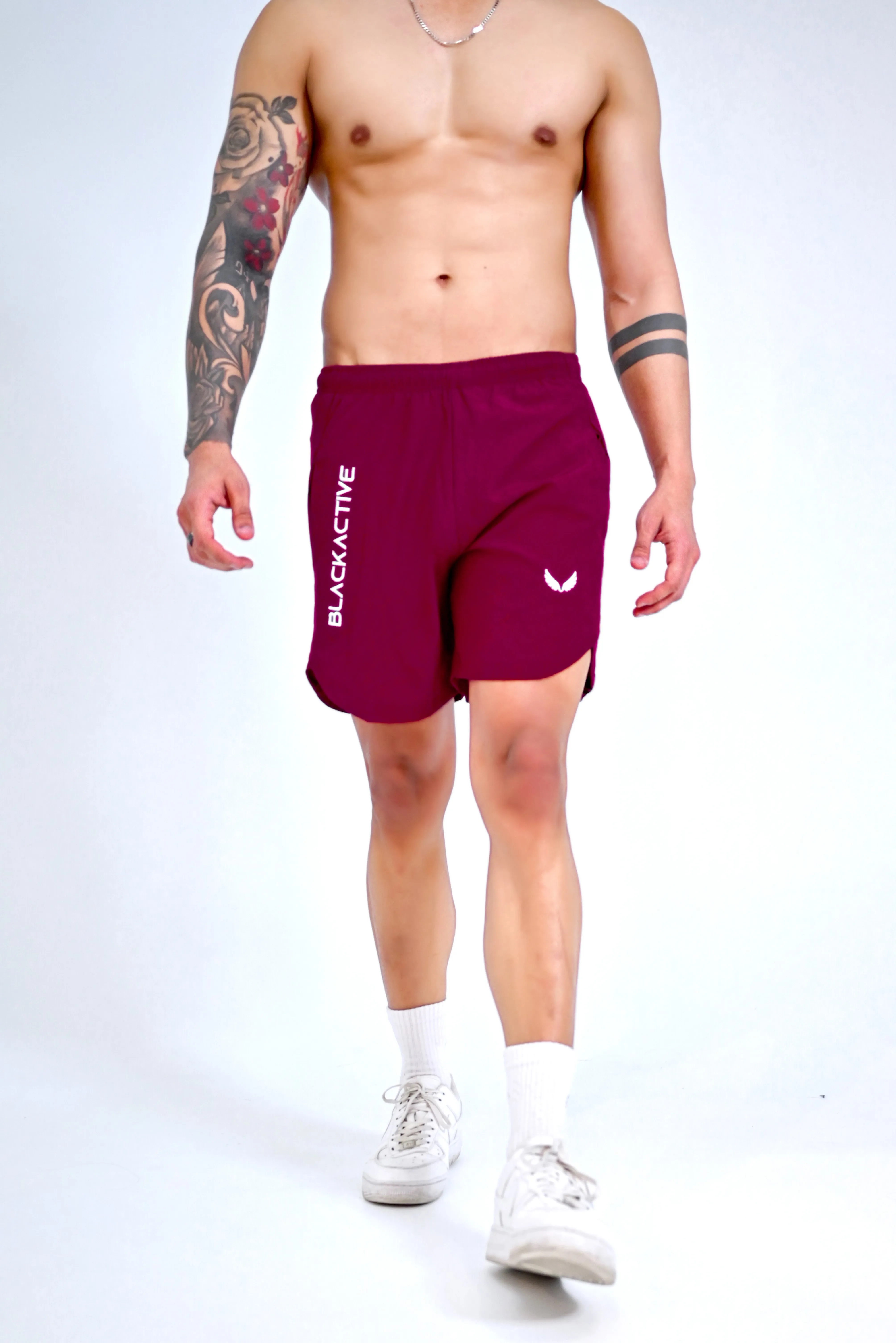 APEX SHORTS - MAROON