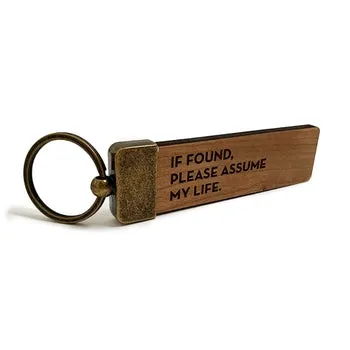 Assume Life Key Tag