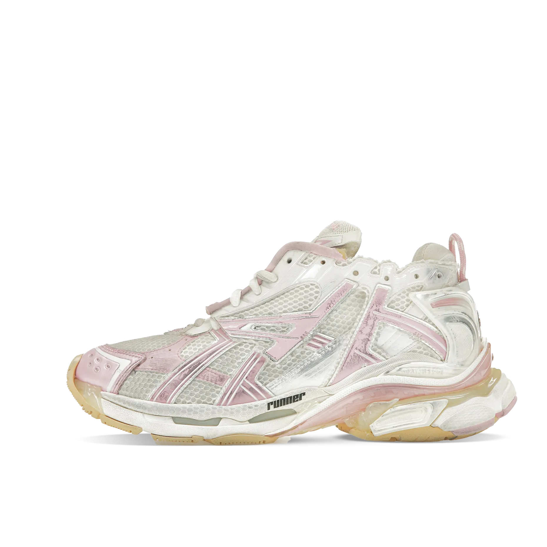 Balenciaga Runner Trainer Pink White