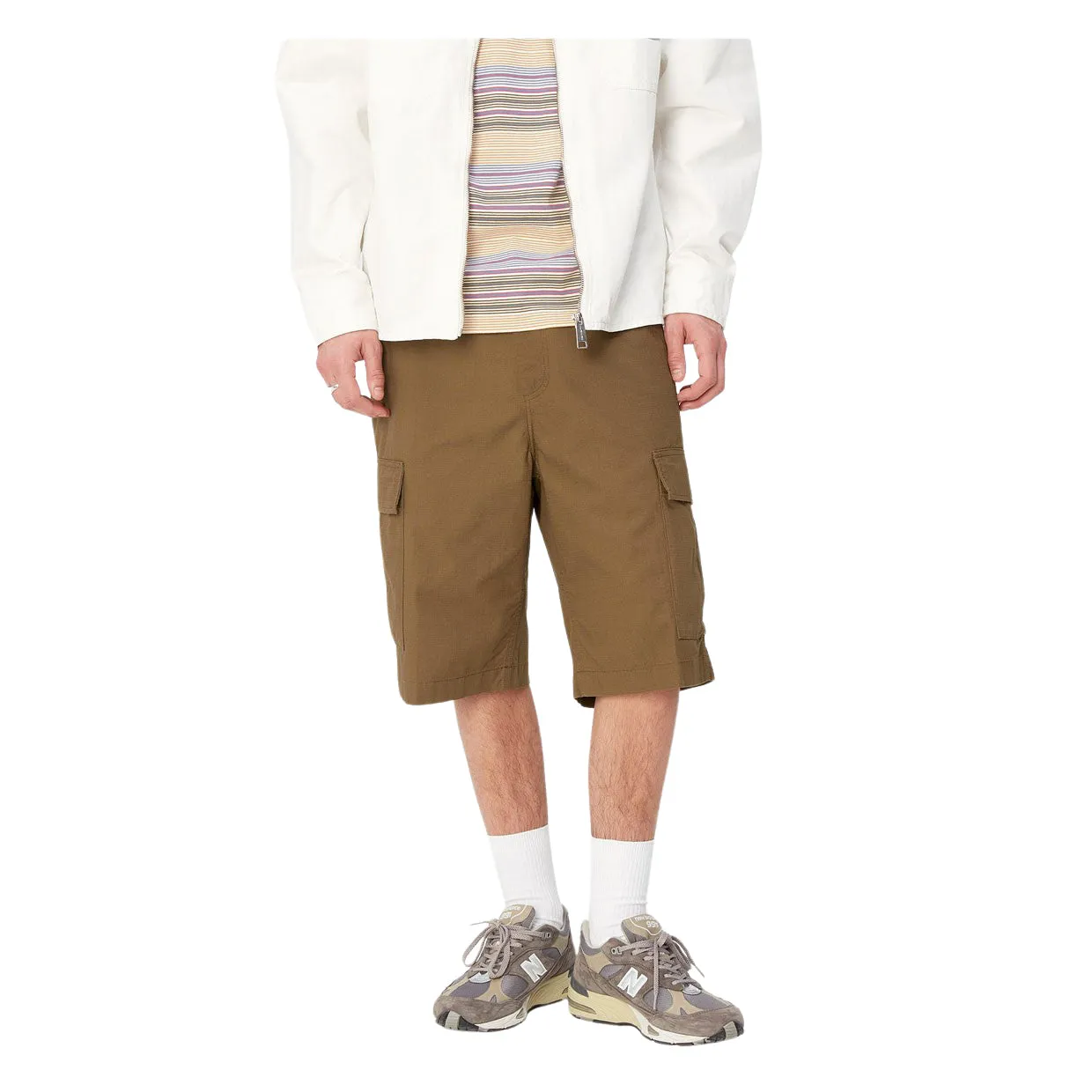 Bermuda Uomo Carhartt WIP Regular Cargo Short Marrone