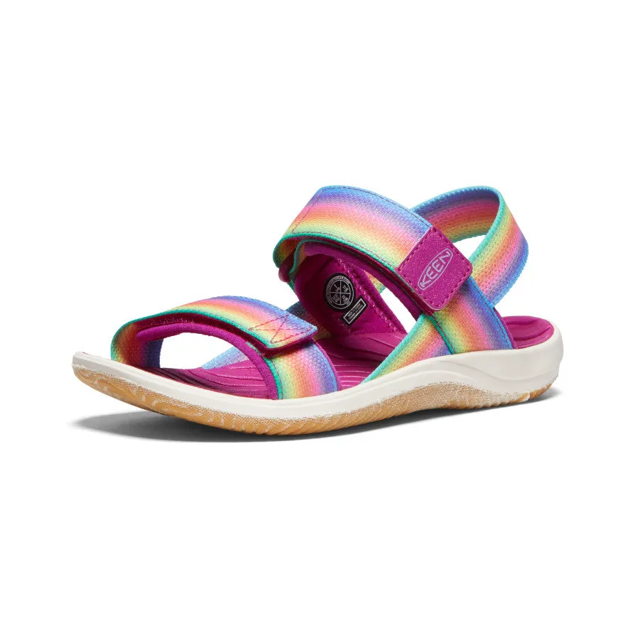 Big Kids' Elle Backstrap  |  Rainbow/Festival Fuchsia