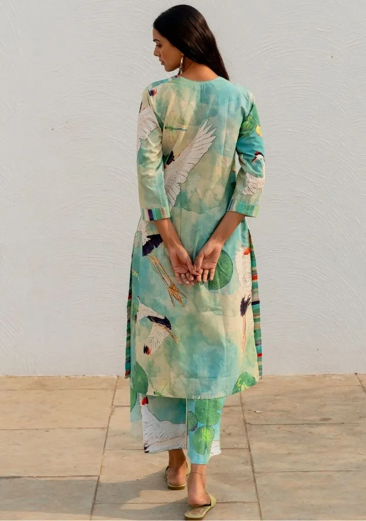 Birds Eye View Kurta Set