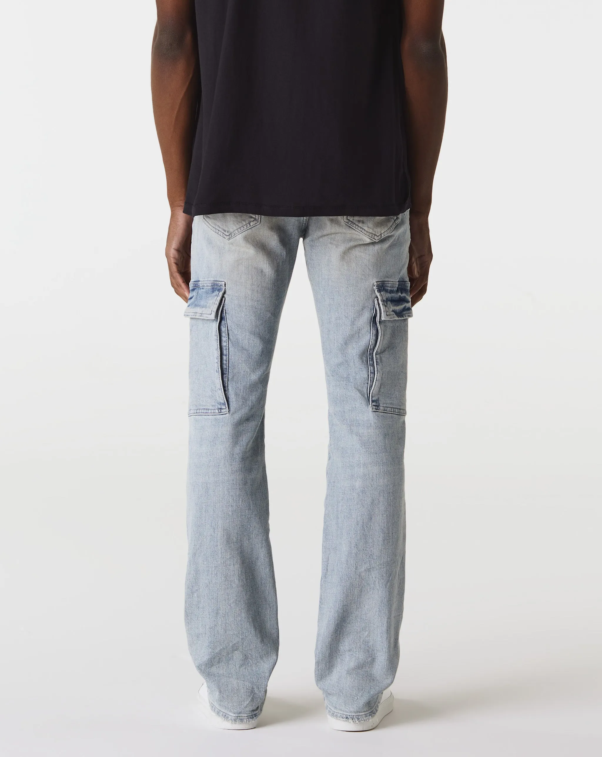 Cargo Flare Jeans