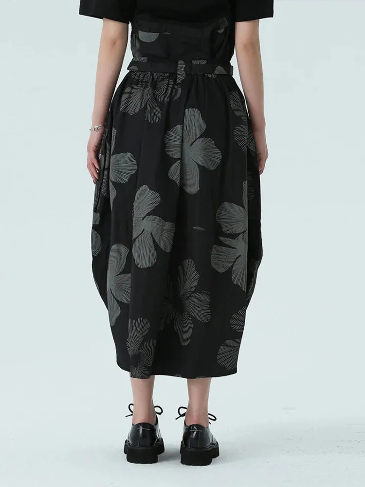 Carlada Floral Print Skirt