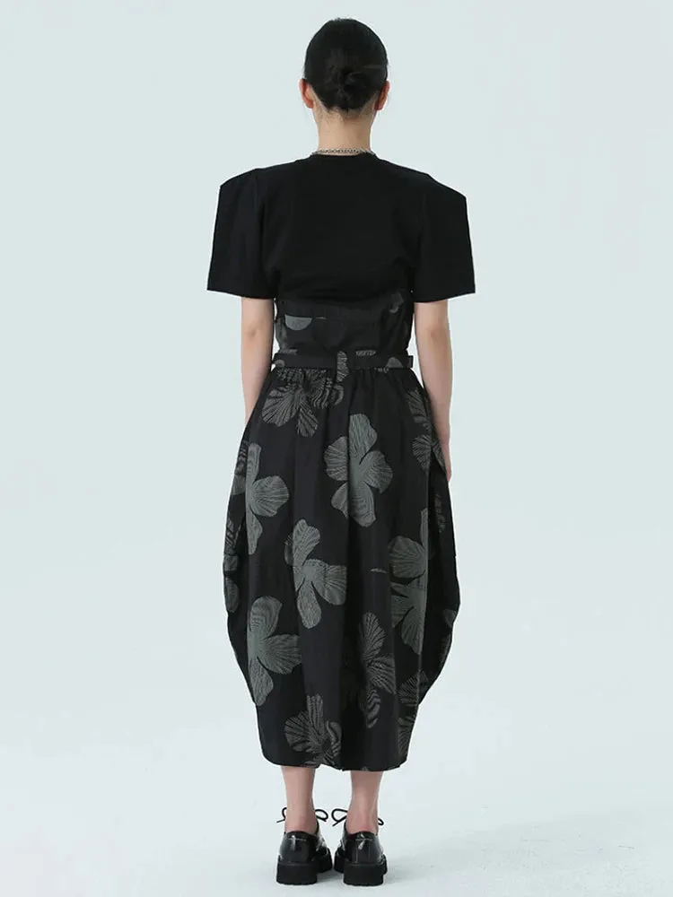 Carlada Floral Print Skirt