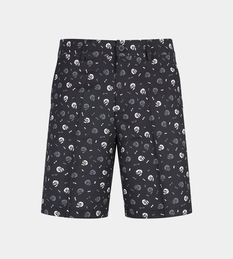 CLIMA SKULLZ SHORTS - BLACK