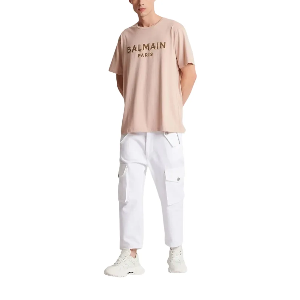 Cropped Cargo Trousers