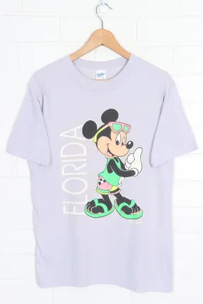 DISNEY Mickey Mouse Florida Vacation Single Stitch Tee USA Made (S-M)