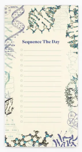 DNA & Genetics List Pad