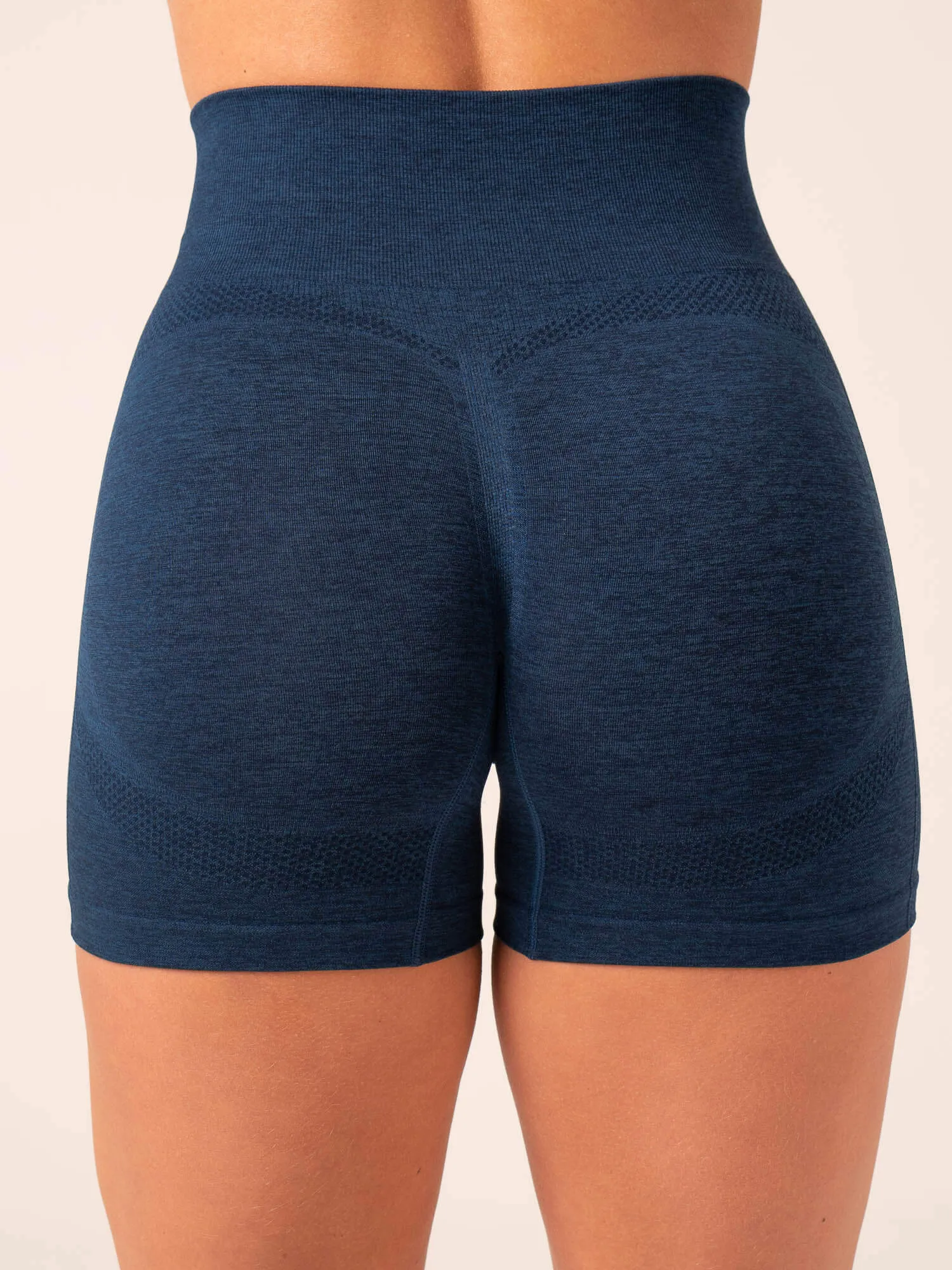 Evolve Seamless Shorts - Navy Marl