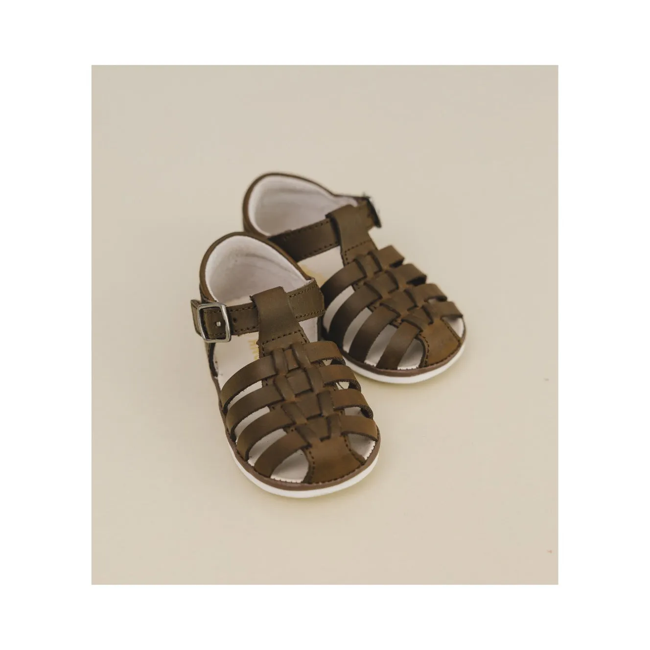 Joshua Leather Fisherman Sandal (Baby)