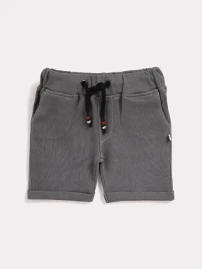 Light grey denim shorts  for baby