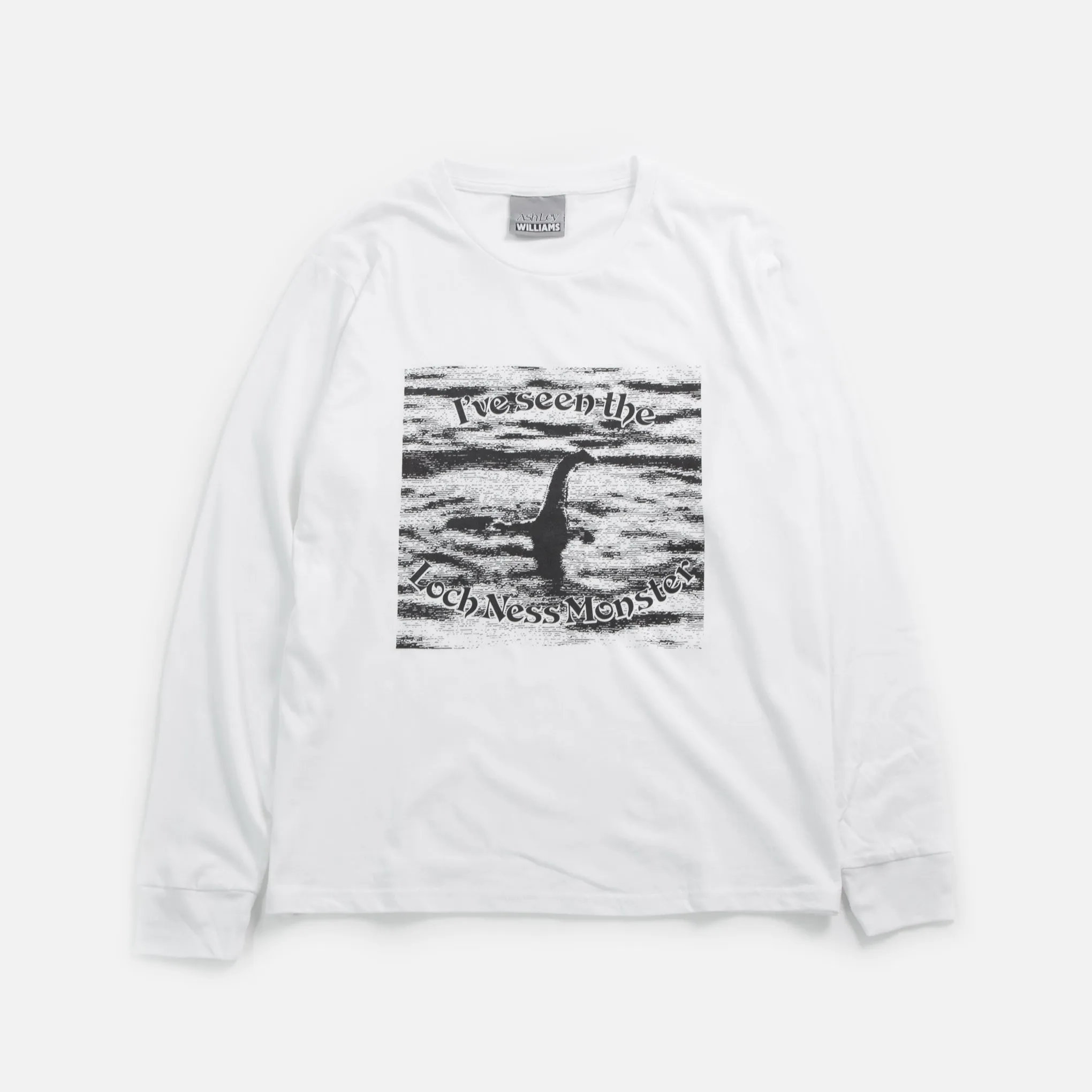 Loch Ness Longsleeve T-shirt - White