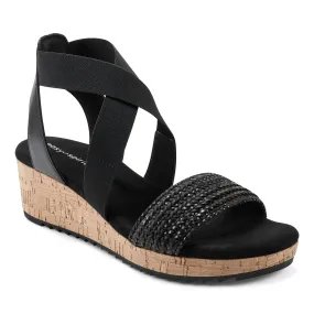 Lorena Wedge Sandals