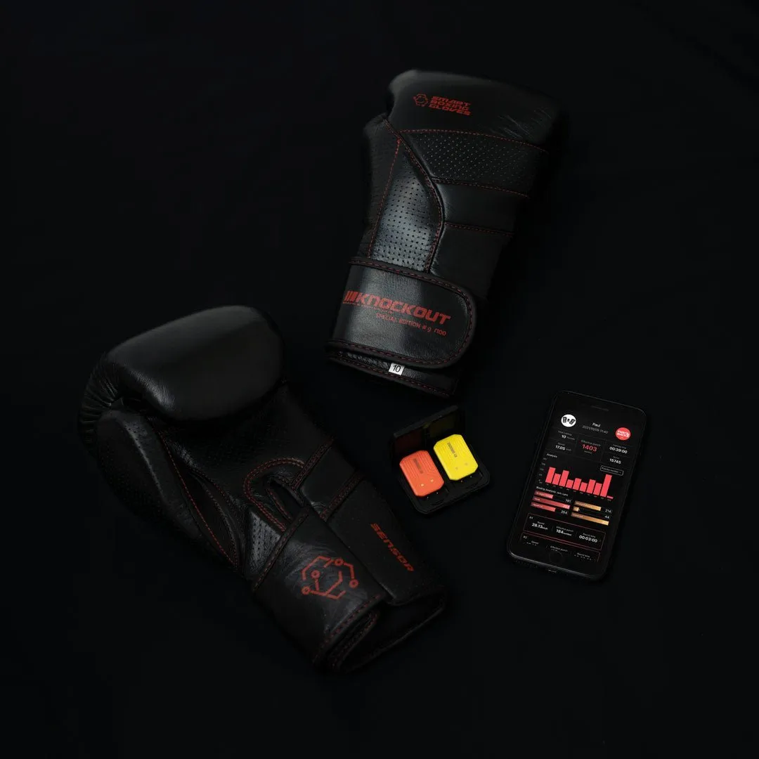 Manusi Box Inteligente - SMART BOXING GLOVES 2.0