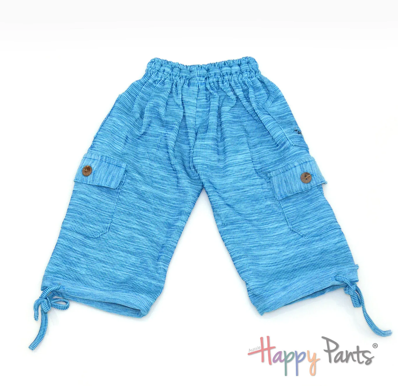 Maui Mist Aqua Kids Boardshorts 3/4 Shorts