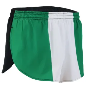 Men's 1" Elite Split Shorts- Nigeria