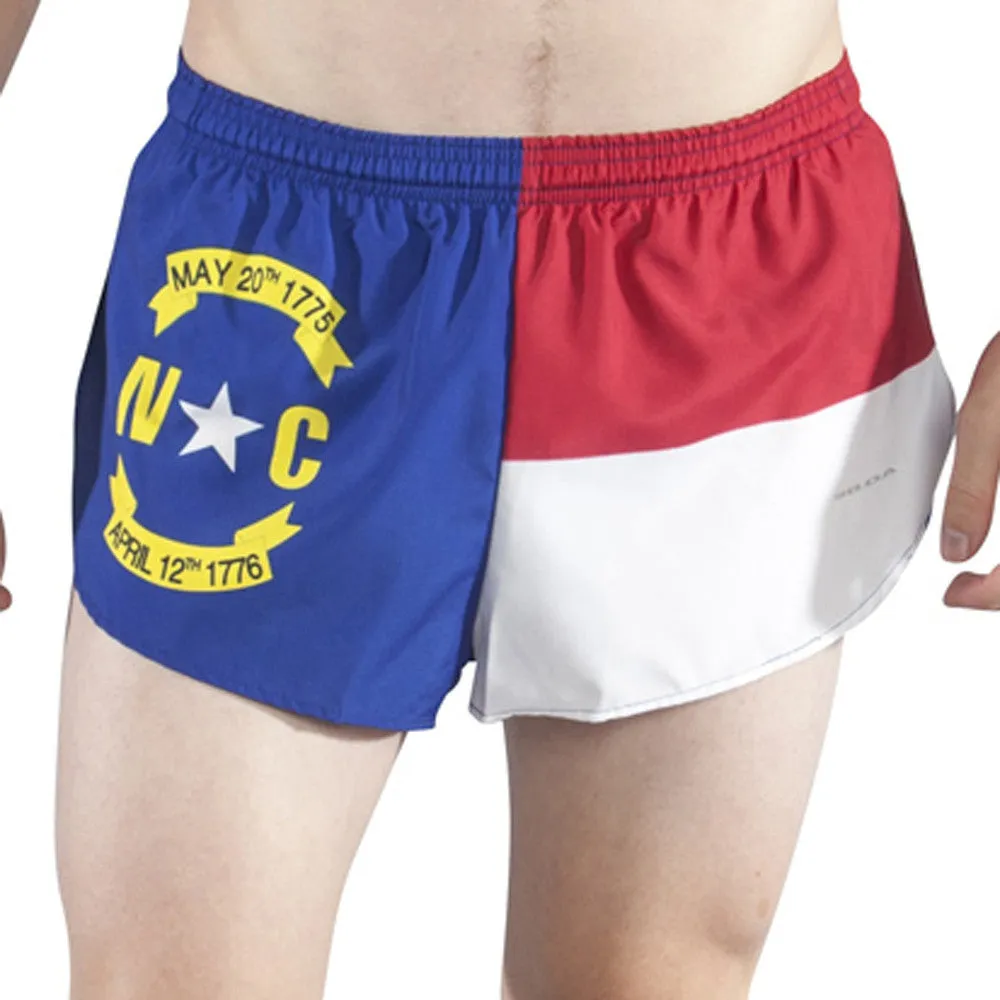 Men's 1" Elite Split Shorts- North Caoli na