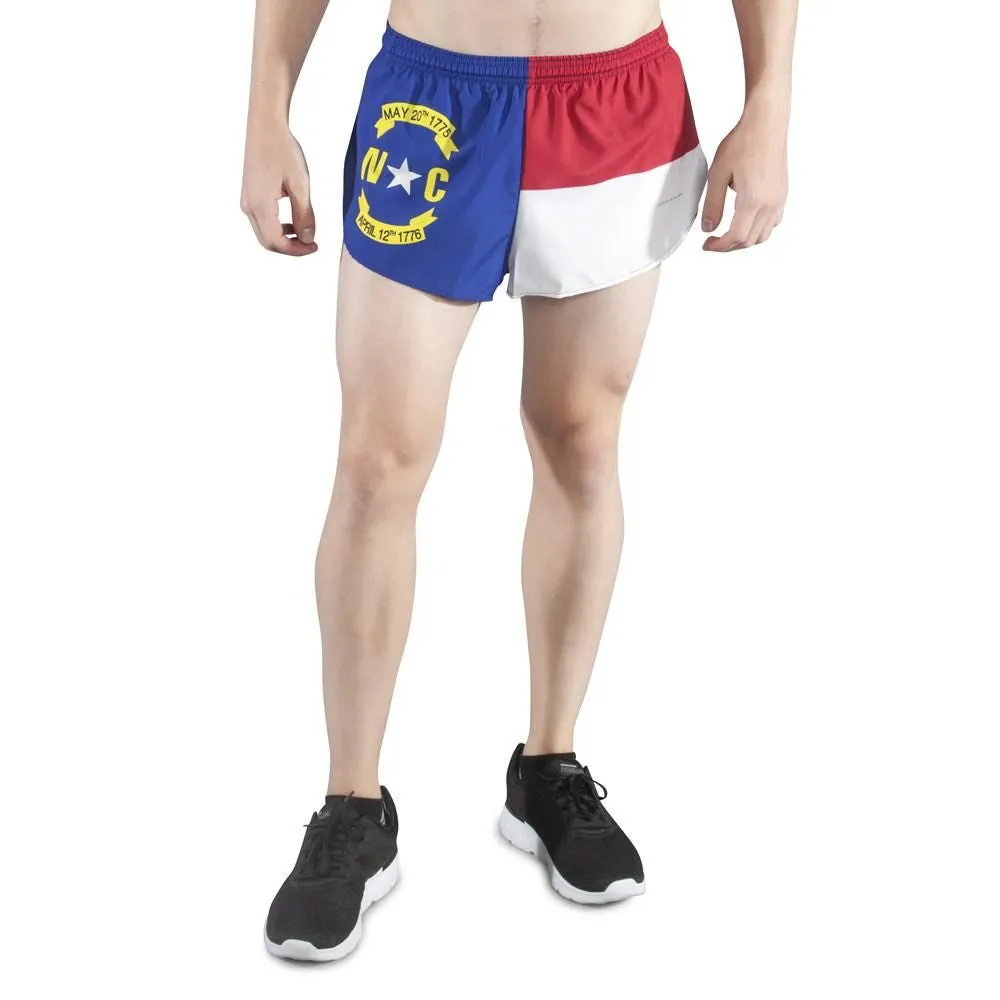 Men's 1" Elite Split Shorts- North Caoli na