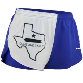 Men's 1" Elite Split Shorts- Texas Come & Take It