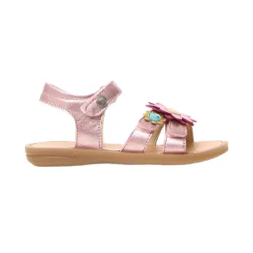 Naturino Girl's (Sizes 30-32) Alathe Pink Flower Sandal