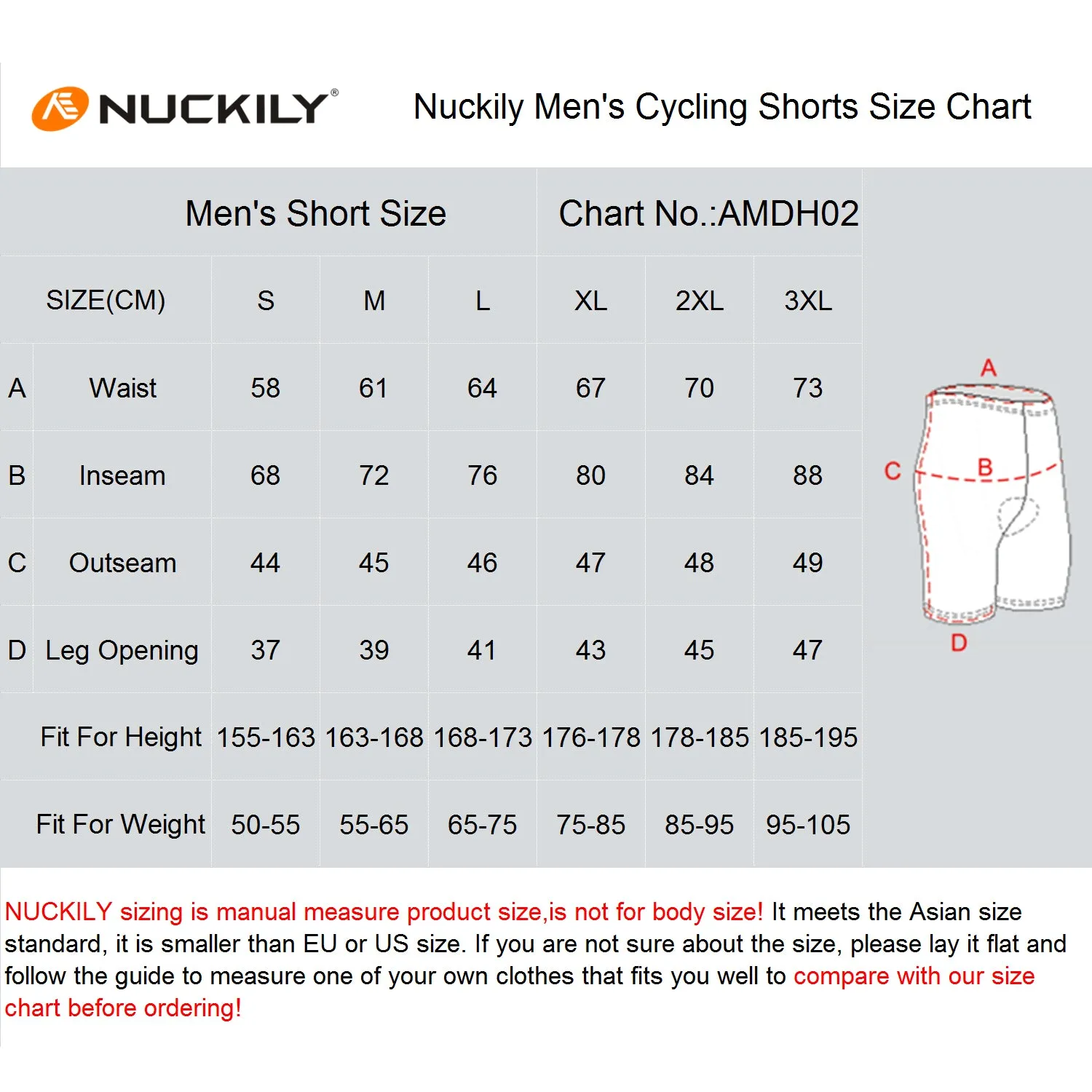 Nuckily MB025 Multi Level Gel Padded Long Distance Cycling Shorts for more than 400 kms