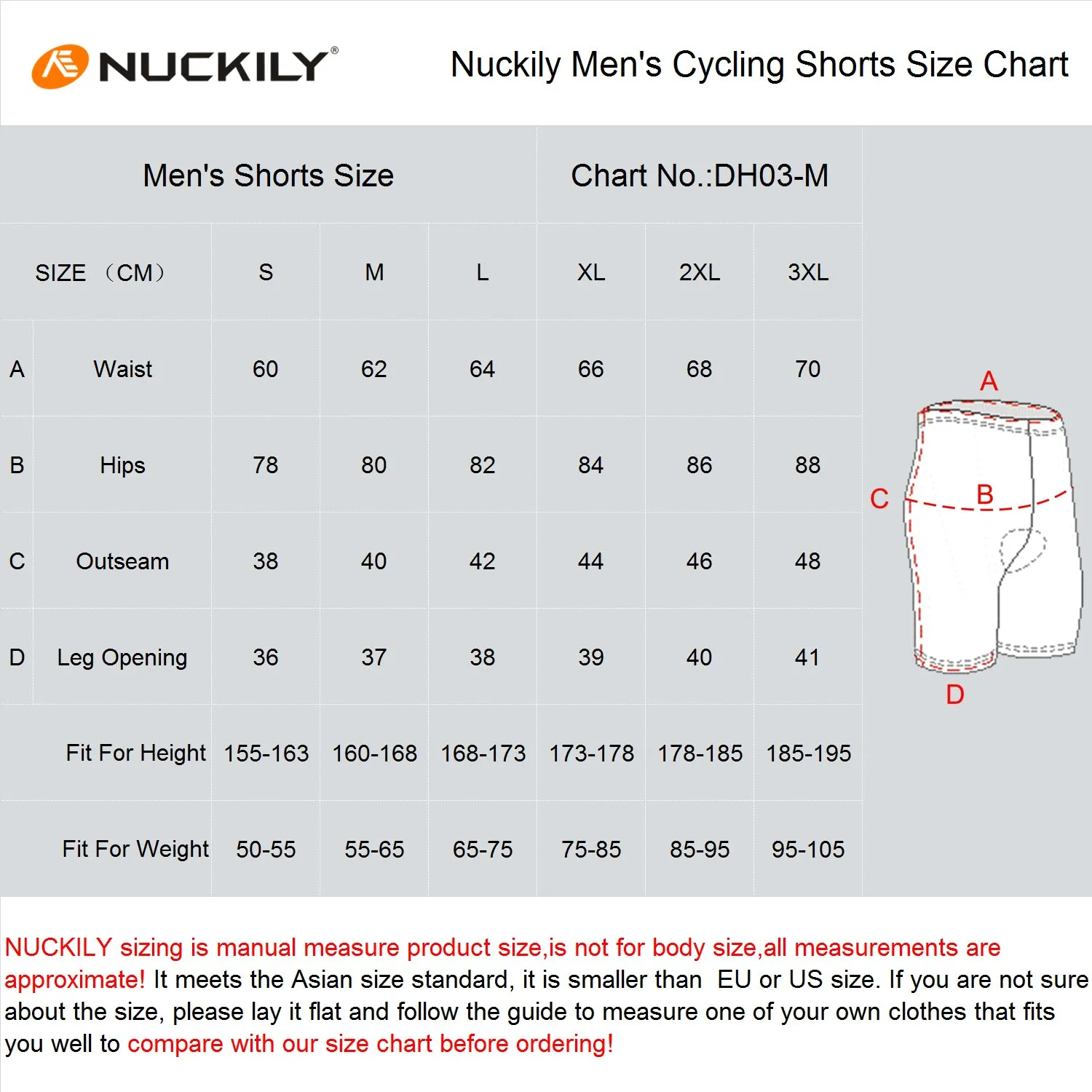 Nuckily Mycycology NS351 Gel Padded Cycling Shorts Red