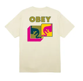 Obey Post Modern men's short sleeve t-shirt 165263778 white