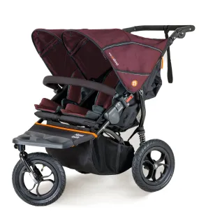 Out n About Nipper V5 Double Pushchair - Bramble Berry