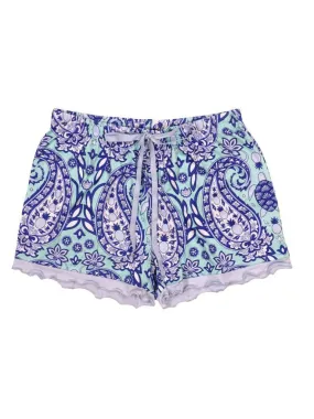 Paisley Lounge Shorts by Simply Southern