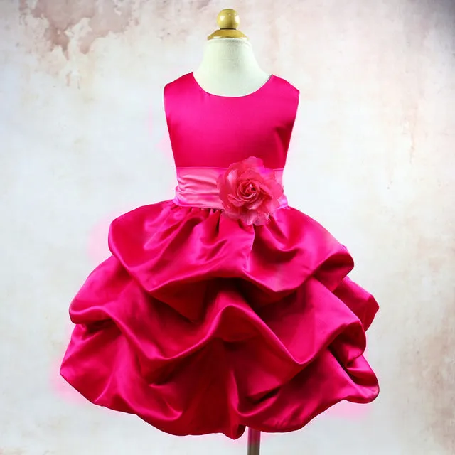 Princess Flower Cake Gown