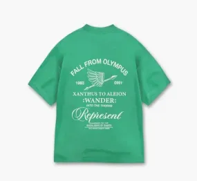 Represent Fall From Olympus T-Shirt - Island Green