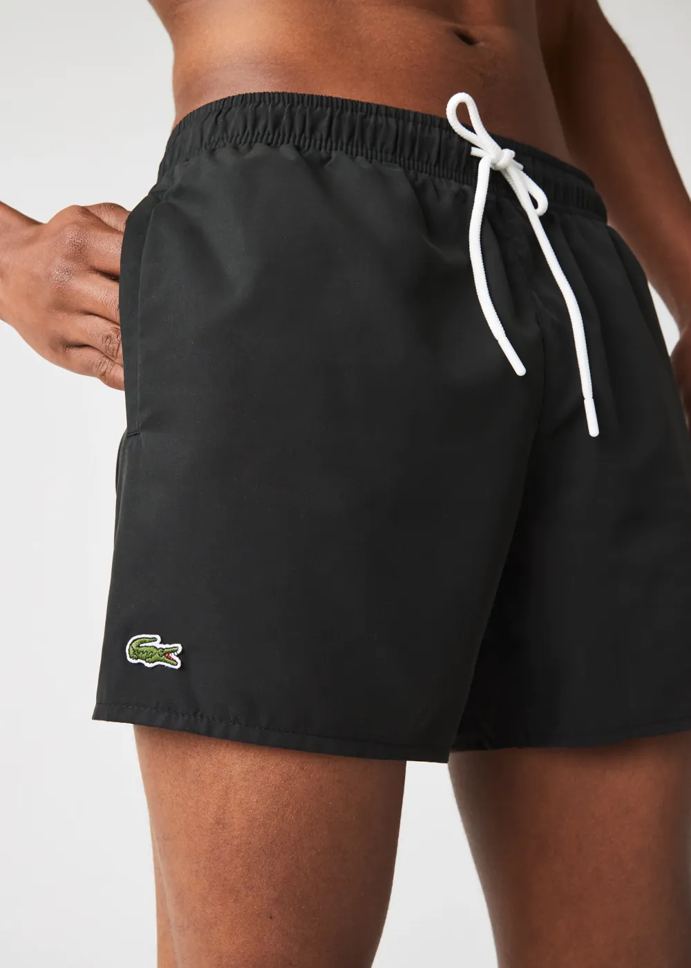 Short de bain Lacoste noir