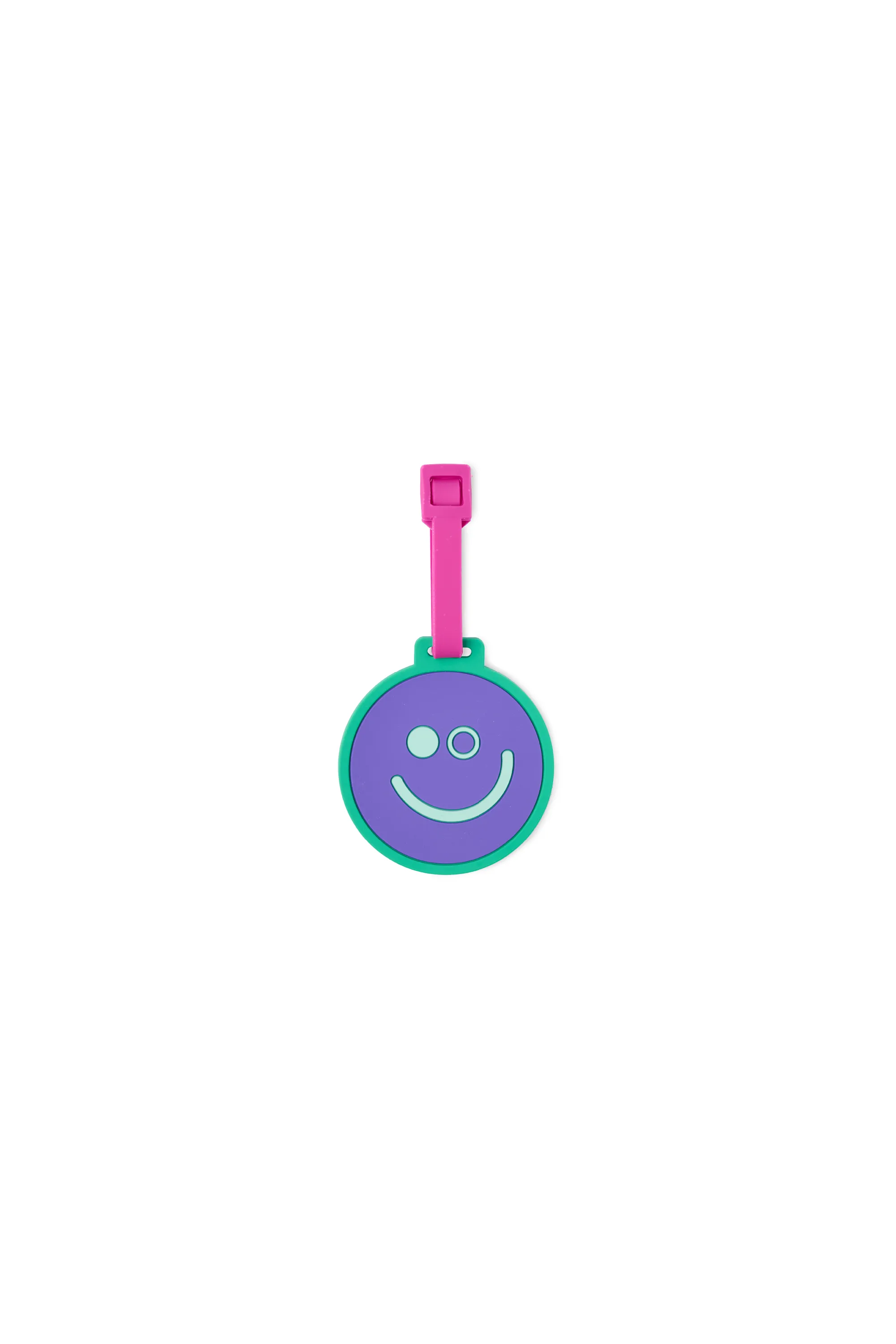 Smiley Luggage Tag