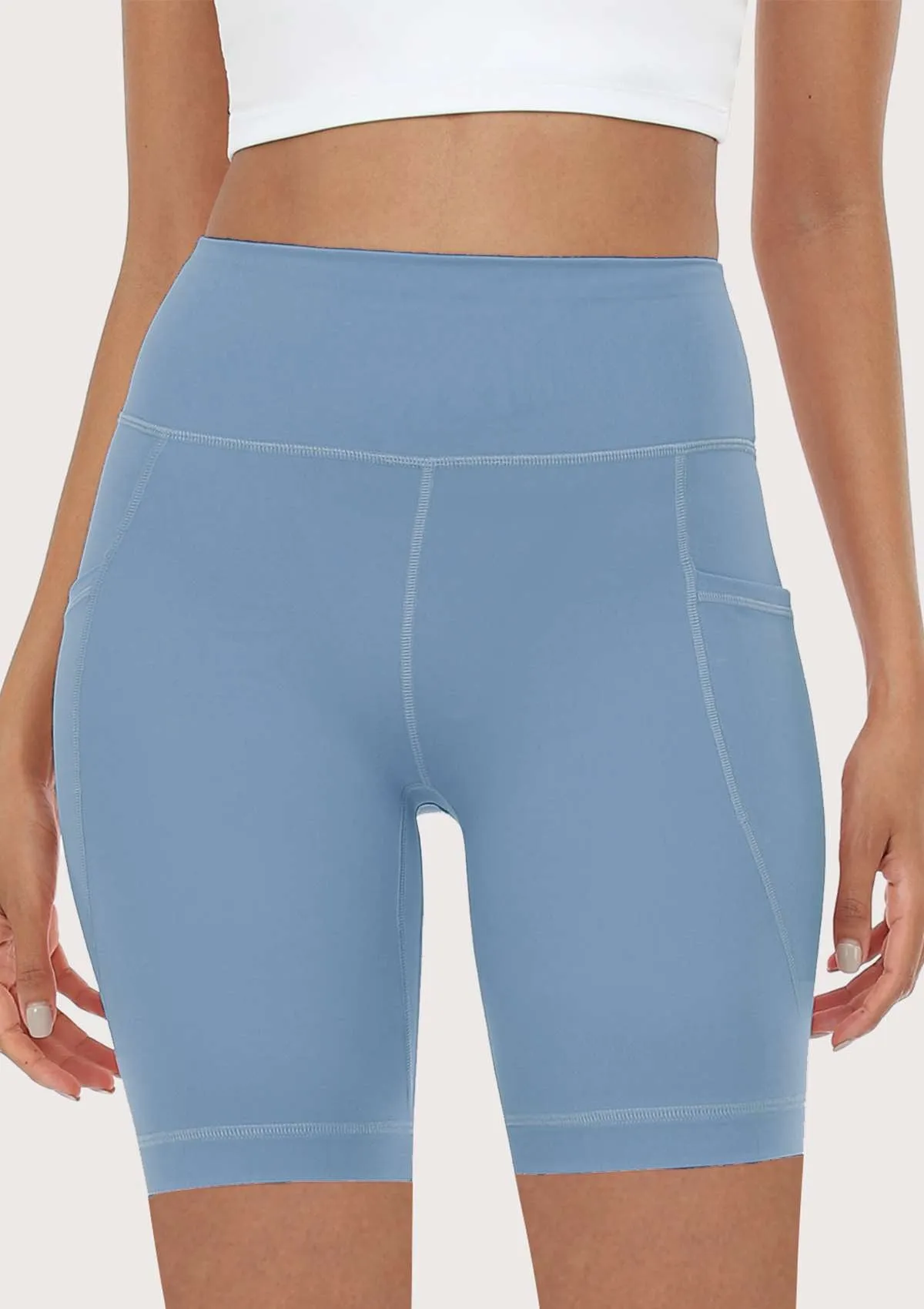 SONGFUL Fluent High-Waist Sports Bike Shorts