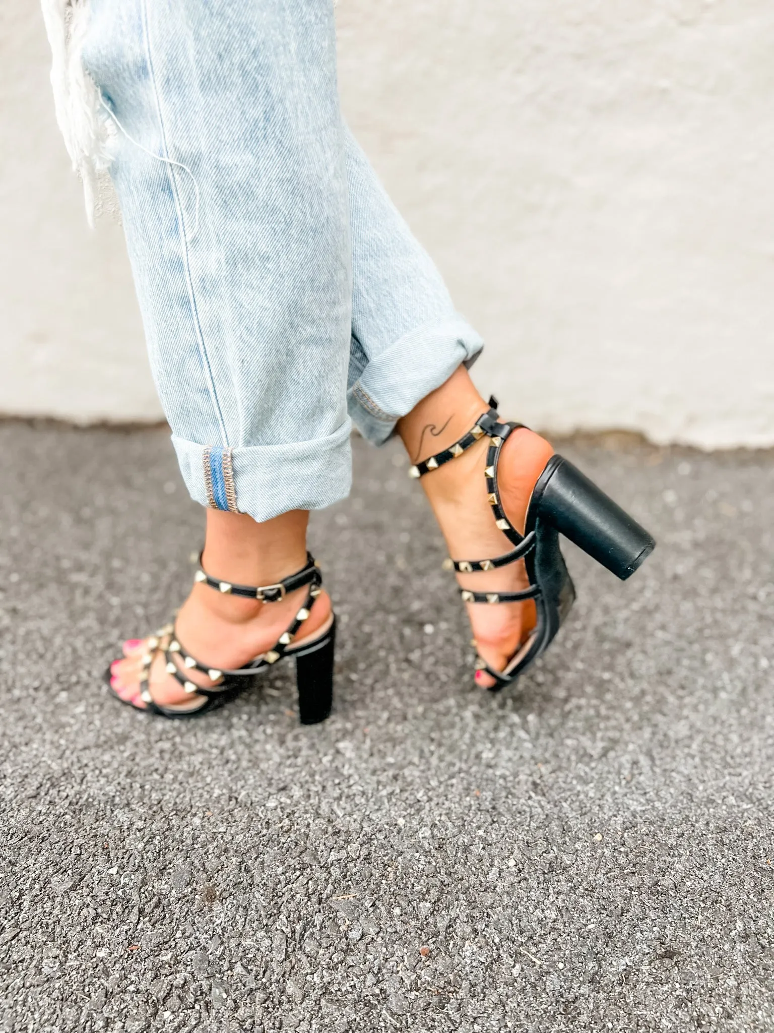 Summer Studded Heel