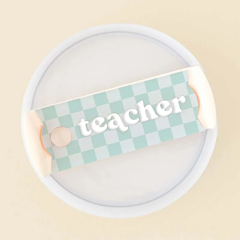 Teacher Tumbler Tag