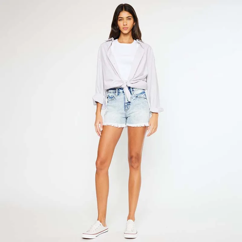 The High Rise Mom Shorts