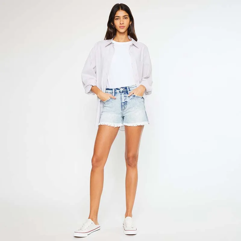 The High Rise Mom Shorts