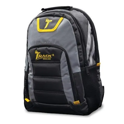 Track Select Grey Yellow Backpack