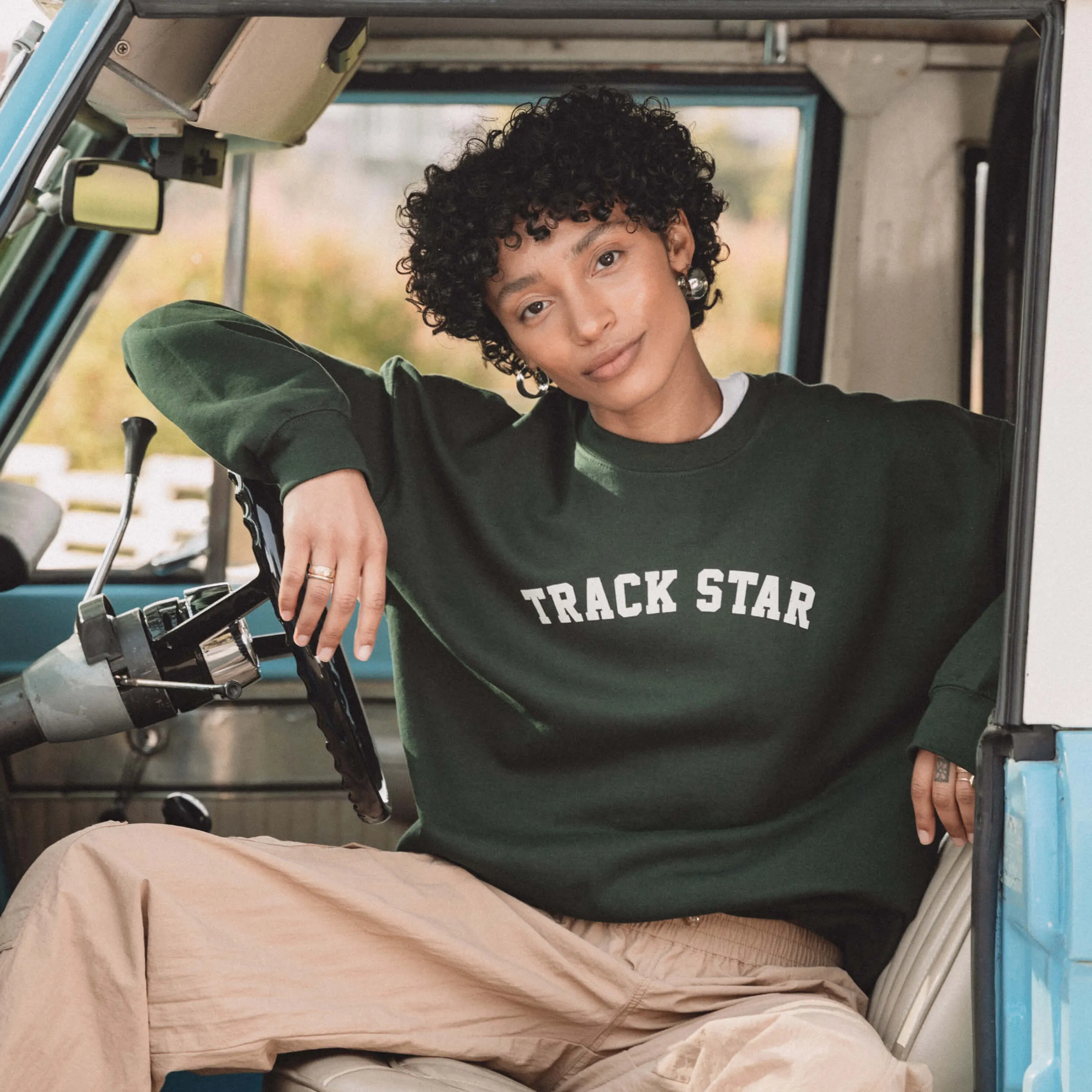 Track Star Crewneck