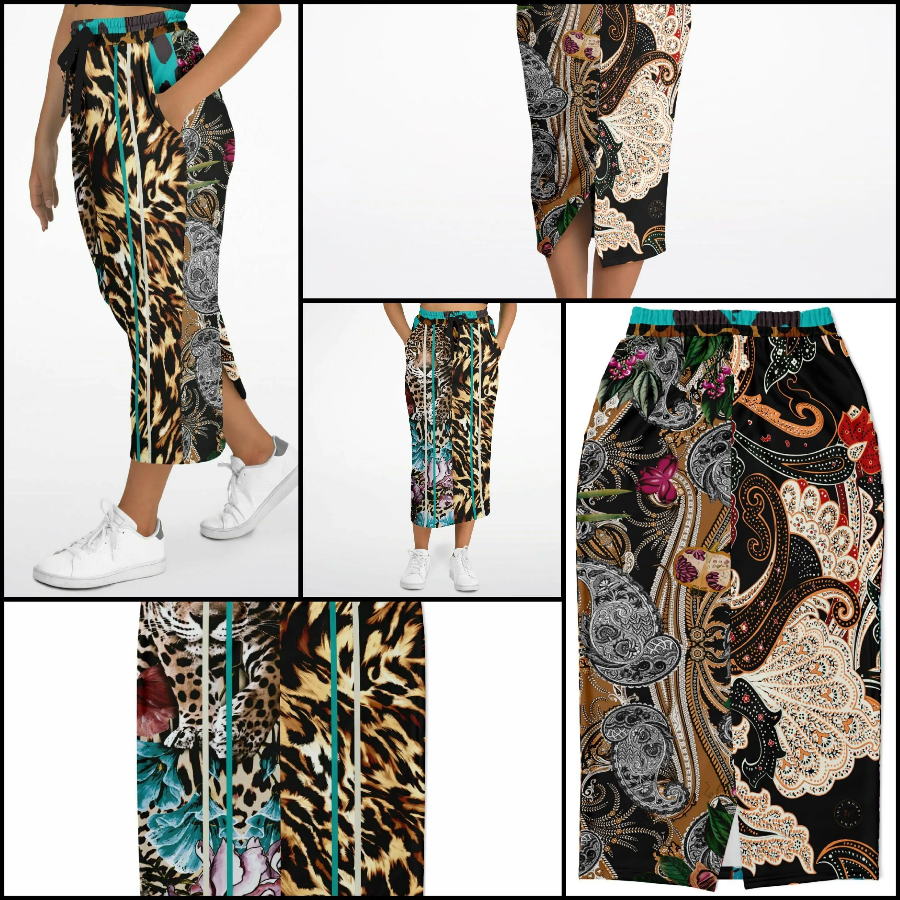 Zambia Eco-Poly Long Pocket Skirt